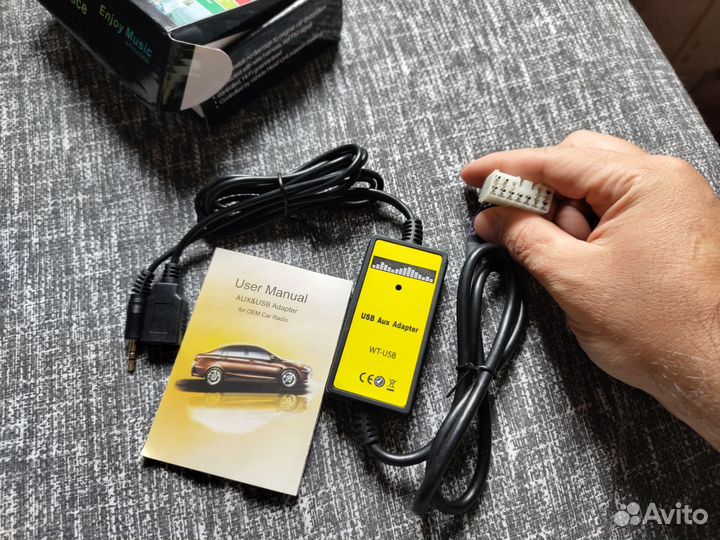 Адаптер usb aux для автомобилей Тойота
