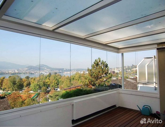 Панорамное остекление любой сложности