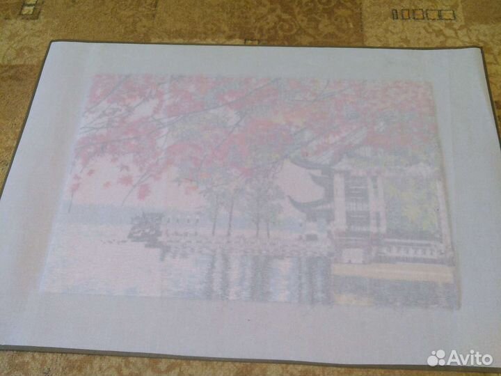 Картина нитками Китай