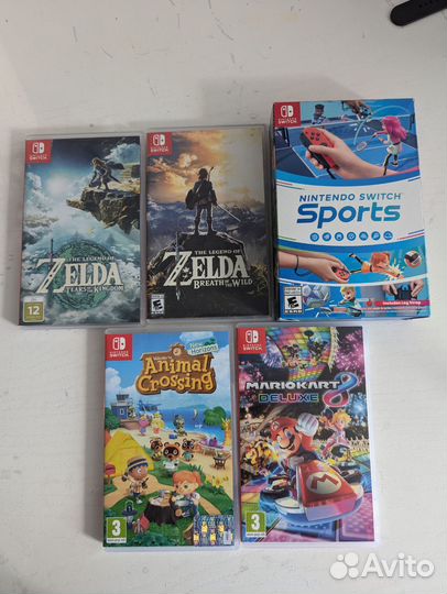 Игры для nintendo switch катриджи