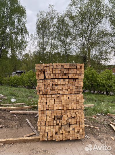 Брусок строганный сосна/ёлка 40х50 опт и розница