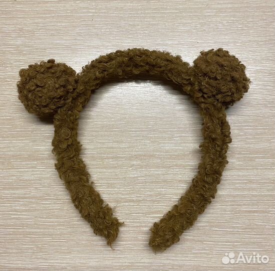 Ободки с ушами мишки