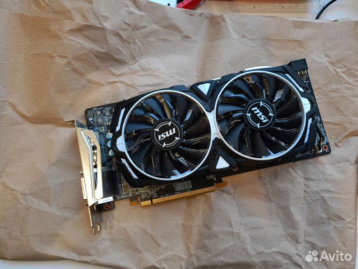 Видеокарта RX 480 8gb