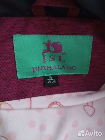 Куртка парка для девочки 140