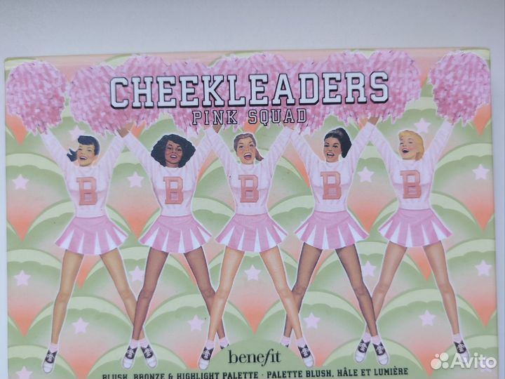 Палетка benefit cheekleaders