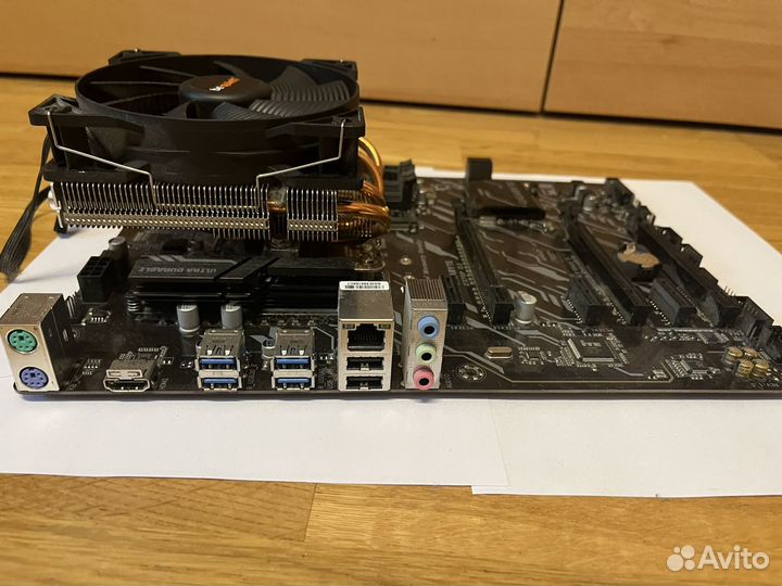 I5 8600 + материнская плата + кулер/процессора