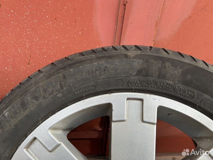 Литые Диски Ford r17 с резиной Michelin primacy 4