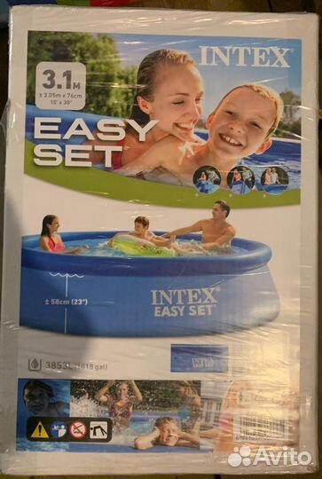 Каркасный бассейн, надувной бассейн