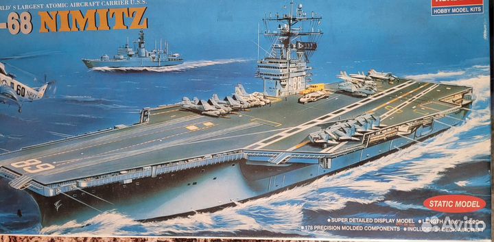 Модель авианосца Nimitz