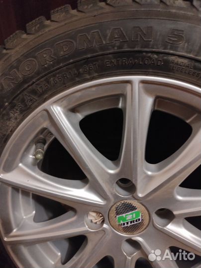 Колеса r 14 зимние на ваз литье
