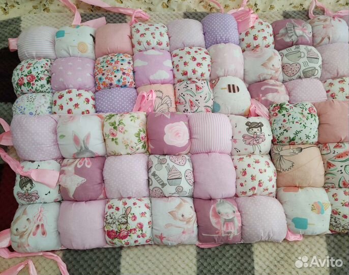 Бортики в детскую кроватку