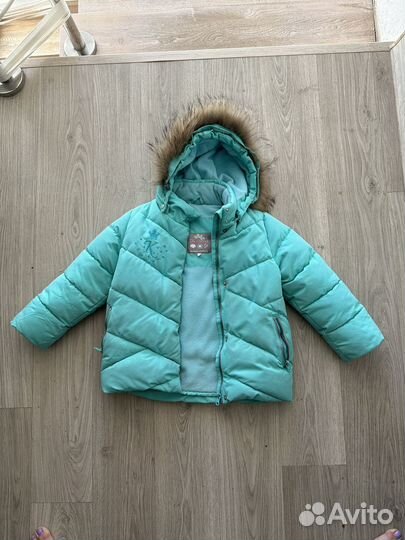 Зимний костюм для девочки 110