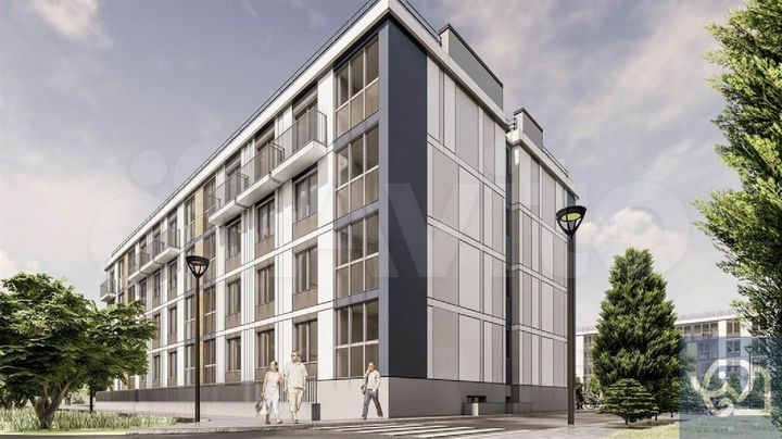 2-к. квартира, 58,6 м², 2/4 эт.