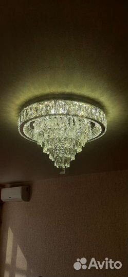 Установка люстр