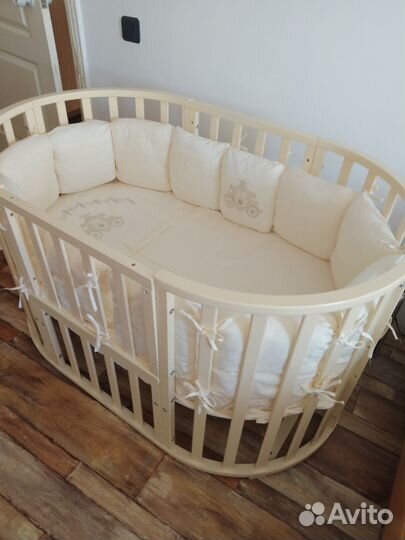 Детская кроватка трансформер 9 в 1