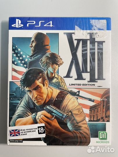 Xiii Limited Edition (силд) PS4 стилбук