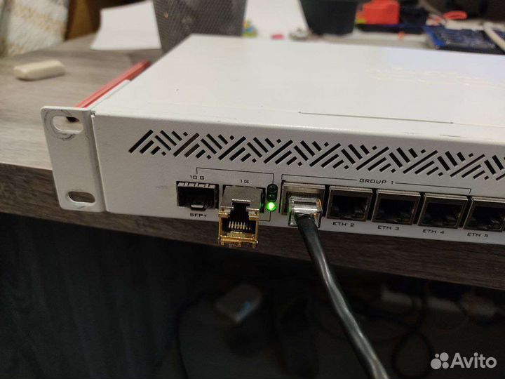 Маршрутизатор Mikrotik CCR1009-8G-1S-1S+