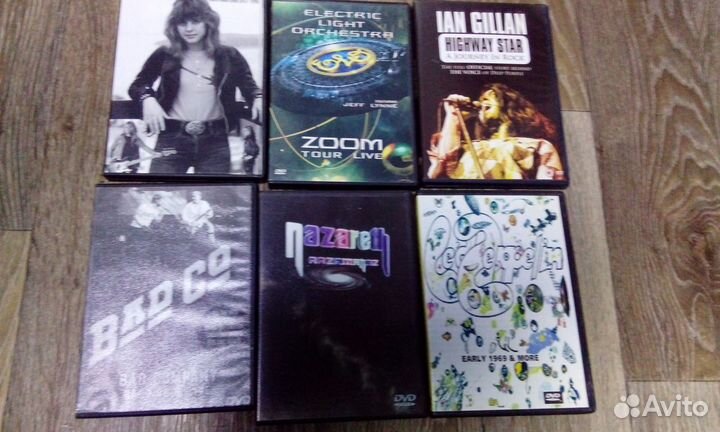 Видео Зарубежный Рок DVD диски