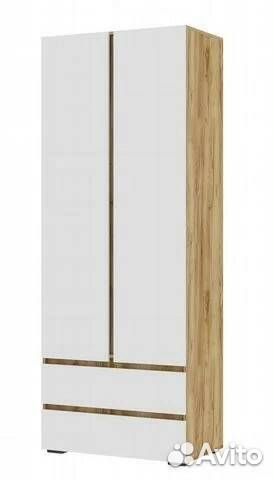 Шкаф Хелен 01 крафт золотой