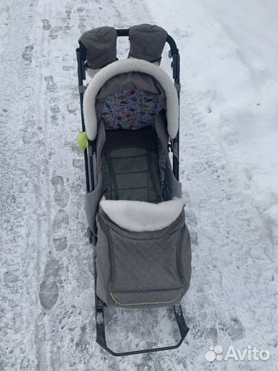 Коляска санки Ника Детям 7-7