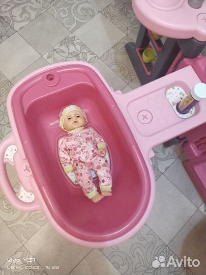 Детский игровой комплекс по уходу за куклой