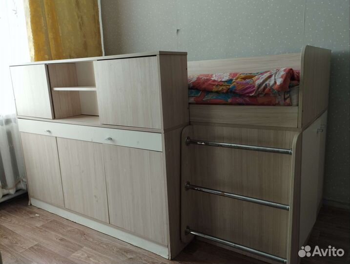 Детская кровать чердак