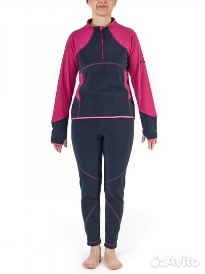 Термобелье жен norfin Women performance space blue