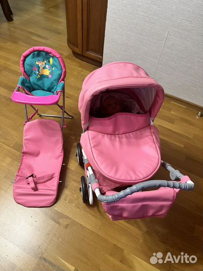 Коляска для кукол 2 в 1