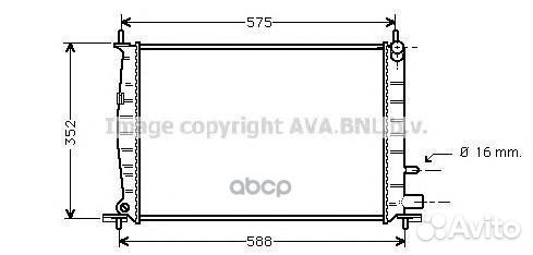 Радиатор охлаждения Ford Fiesta IV Mazda 121 I