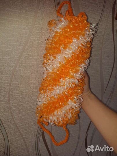 Мочалка ручной работы