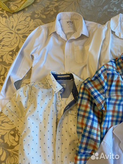 Рубашки школьные 128,140 см