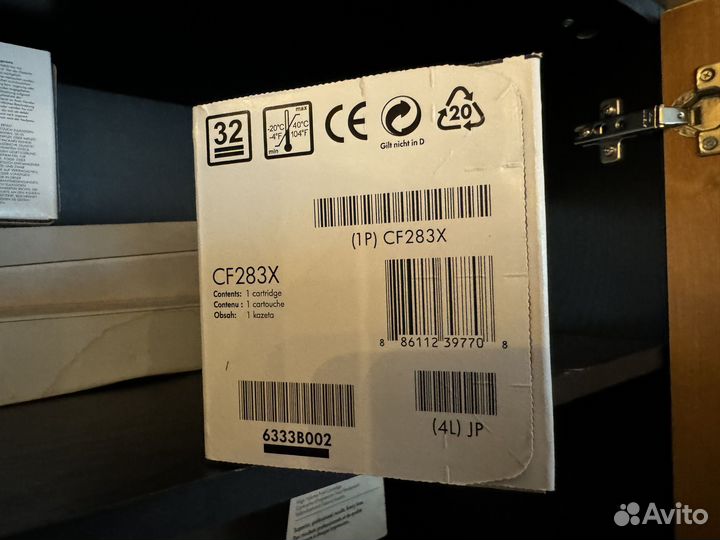 Картридж cf283x