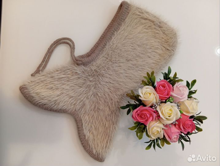 Свяжу на заказ. Капор кашемир женский