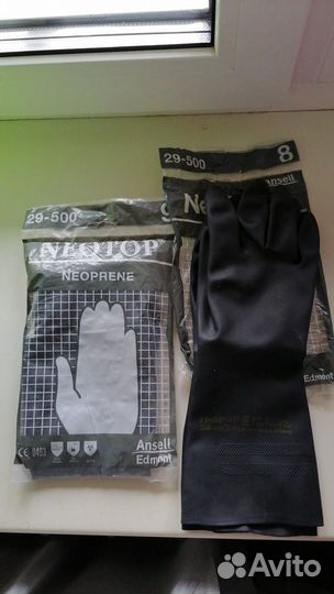 Перчатки ansell alphatec neotop neoprene 29-500