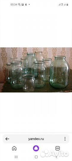 Банка стеклянная