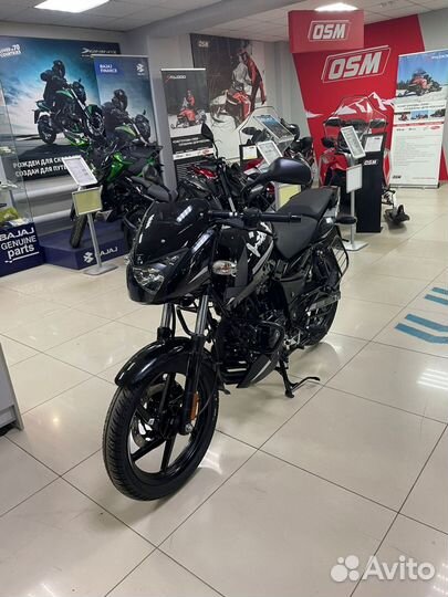 Мотоцикл Bajaj Pulsar 180 черный глянцевый