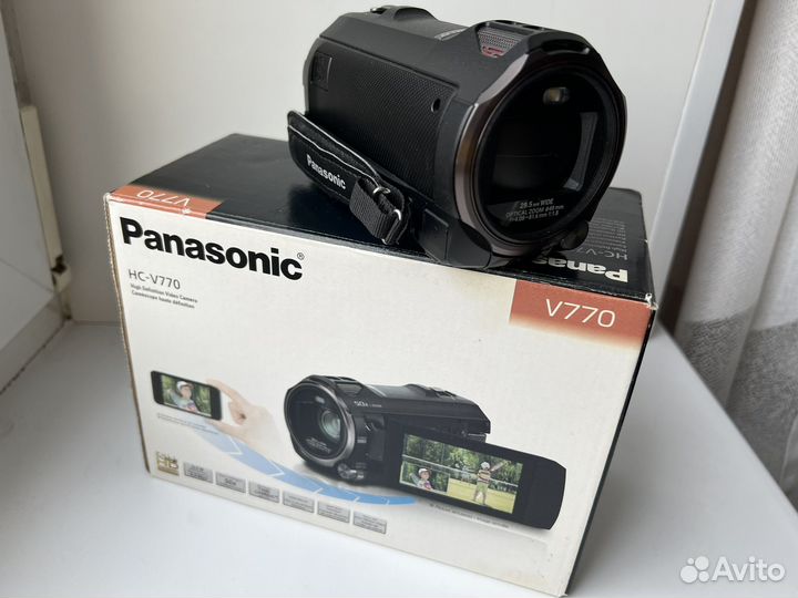 Видеокамера panasonic hc v770