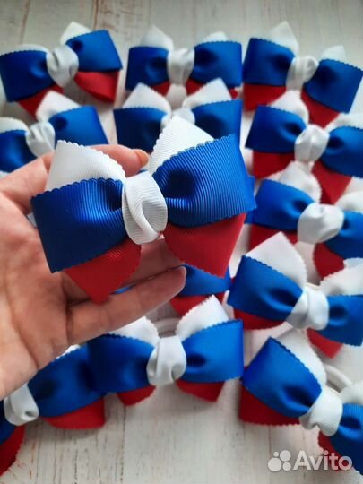 Бантики триколор