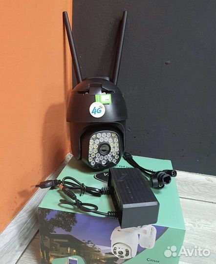 Камера видеонаблюдения wifi и 4g sim