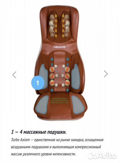 Массажная накидка yamaguchi