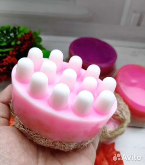 Мыло с люфой