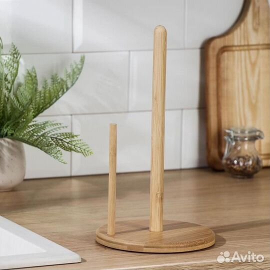 Держатель для полотенец «Бамбук», 161630 см