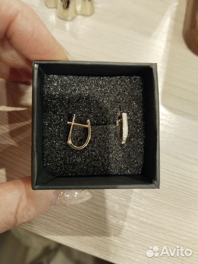 Серьги с бриллиантами