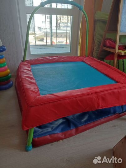 Батут, палатка домик и тоннель труба