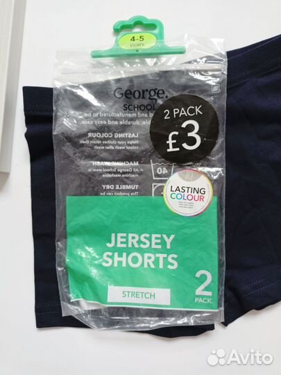 Спортивные шорты для девочки 104/110