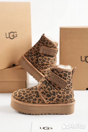 Высокие Валенки Ugg На Липучках Размеры 36-40