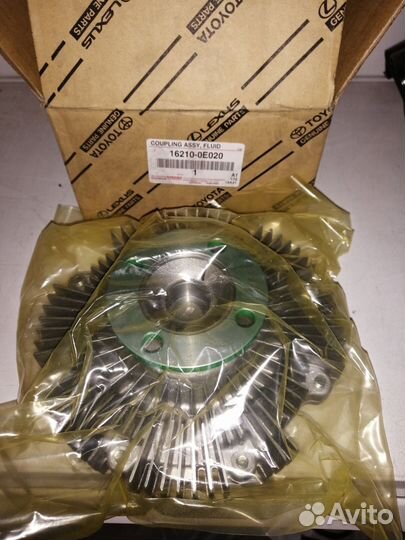 Вискомуфта toyota hilux land cruiser prado