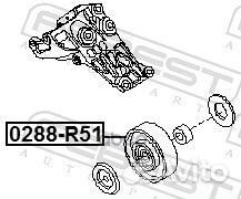 Ролик обводной Infiniti G35/37/25 06-13 0288R51