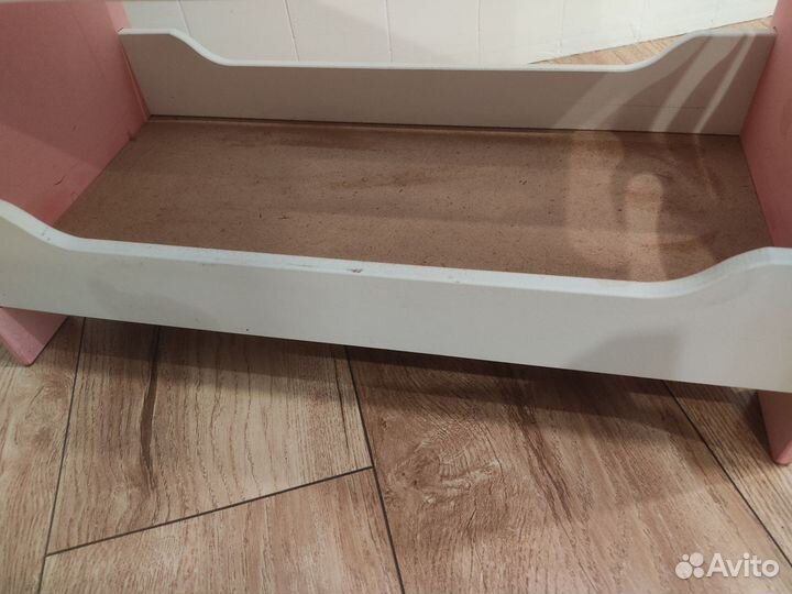 Кровать для кукол деревянная