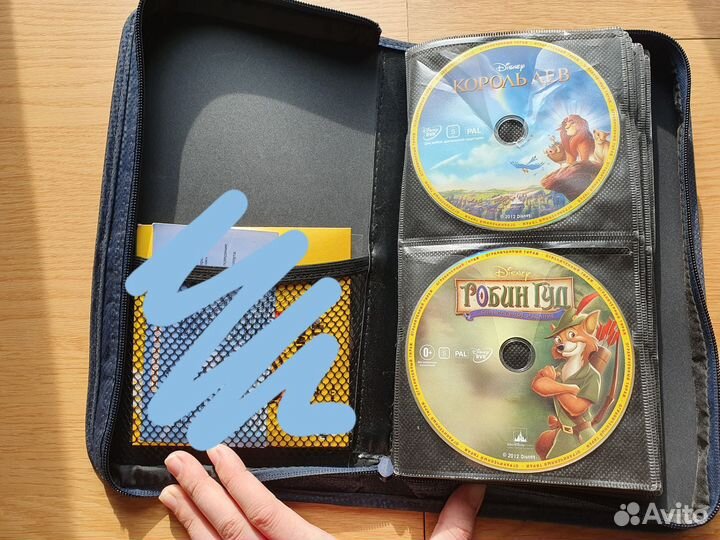 DVD мультфильмы Disney (38 дисков)